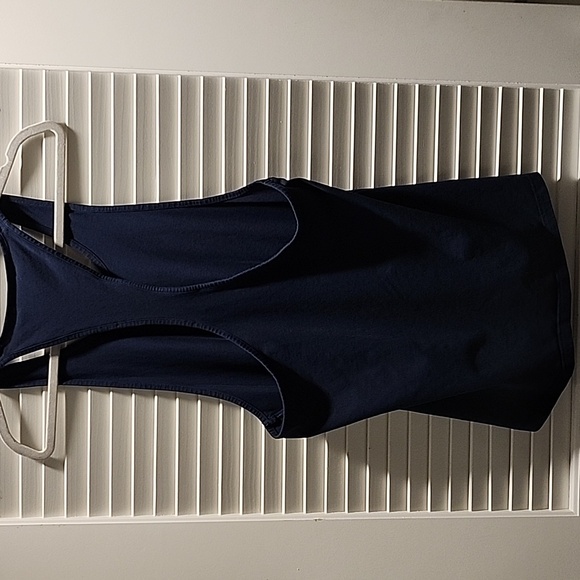 Gymshark Navy React Stringer Tank M - Picture 2 of 3